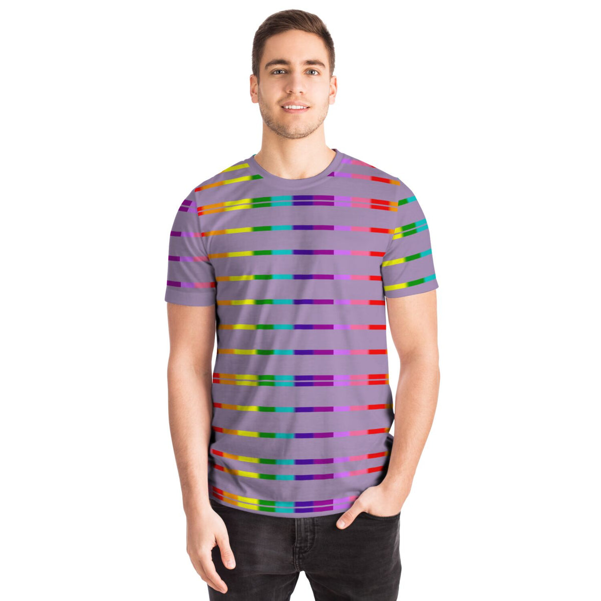 Progress Pride Flag T-shirt – Oscar Guardiola Designs