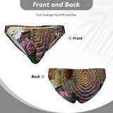 Men's Bikini Underwear Woods and Flowers