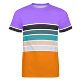 Color Palette Stripes Cotton T-shirt 52