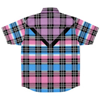 Pride Plaid Button Down Shirt