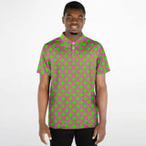 Geometric Star Polo Shirt