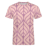 Leaf Pattern Cotton T-Shirt 16
