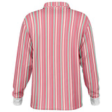 Multicolor Striped Long Sleeve Polo