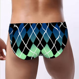 Men's Bikini Underwear Argyle