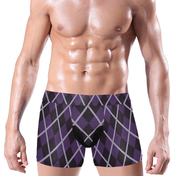 Argyle Men's Elephant Pouch Boxer Briefs