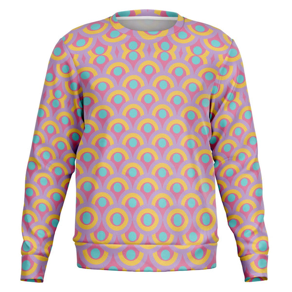 Peacock Pattern Sweatshirt