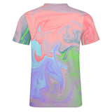 Liquid Paint Effect Cotton T-Shirt 3