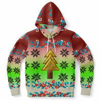 Gold Christmas Tree Hoodie