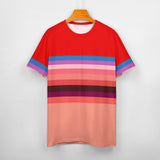 Color Palette Stripes Cotton T-shirt 4