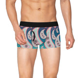 Paisley Pattern Boxer Briefs with Fly