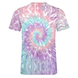 Multi-color Palette Tie Dye Cotton T-shirt 18