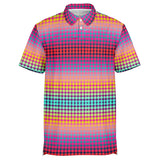 Gradient Polka Dot Polo