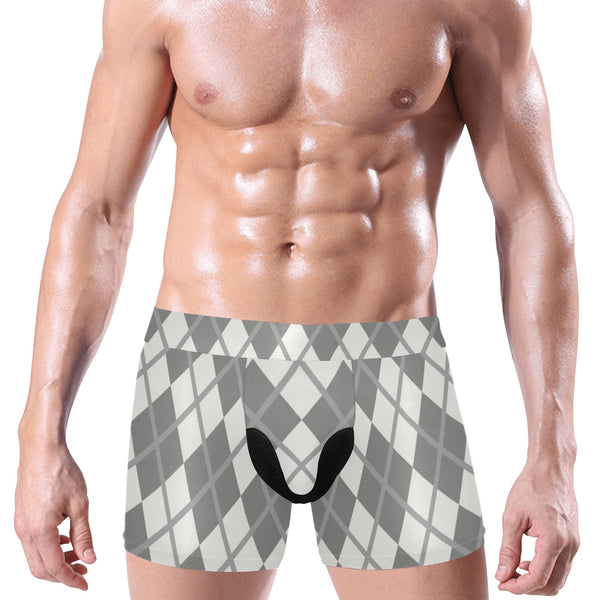 Argyle Men's Elephant Pouch Boxer Briefs