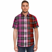 Pride Plaid Button Down Shirt