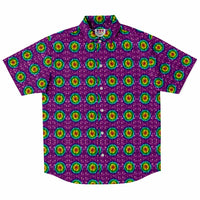 Crystal Bullseye Button Down