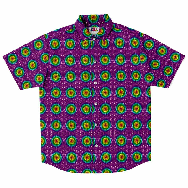 Crystal Bullseye Button Down