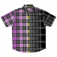 Pride Plaid Button Down Shirt