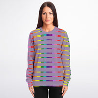 Rainbow Stripes Sweatshirt
