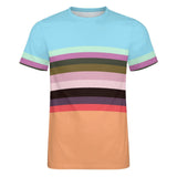 Color Palette Stripes Cotton T-shirt 1