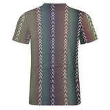 Unisex Gradient Pattern Cotton T-Shirt