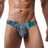 Men's Bikini Underwear Woodsy Blue