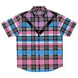 Pride Plaid Button Down Shirt