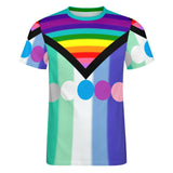 Rainbow Pride Flux Cotton T-Shirt