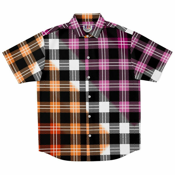 Pride Plaid Button Down Shirt