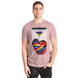 Pride Ribbon Heart T-shirt