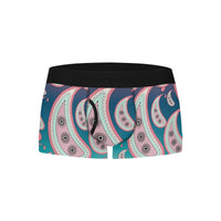 Paisley Pattern Boxer Briefs with Fly