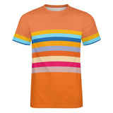 Color Palette Stripes Cotton T-shirt 9