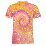 Multi-color Palette Tie Dye Cotton T-shirt 31