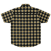 Black Crystal Bulletts Button Down