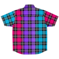 Pride Plaid Button Down Shirt