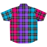 Pride Plaid Button Down Shirt