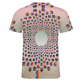 Abstract Fractal Cotton T-Shirt
