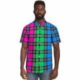 Pride Plaid Button Down Shirt