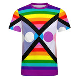 Rainbow Pride Prism Cotton T-Shirt
