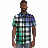 Pride Plaid Button Down Shirt