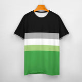 Color Palette Stripes Cotton T-shirt 35