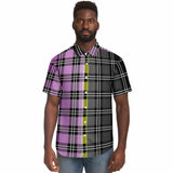 Pride Plaid Button Down Shirt