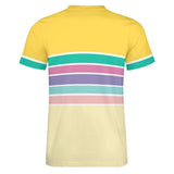 Color Palette Stripes Cotton T-shirt 56