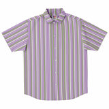Color Stripes Button Down Shirt