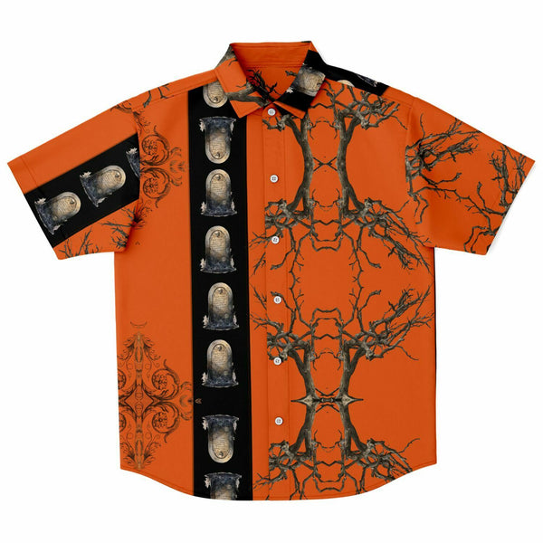 Haunted Grave Button Down Shirt