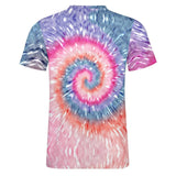 Multi-color Palette Tie Dye Cotton T-shirt 24