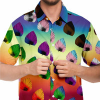 Pride Leaf Button Down Shirt