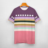 Color Palette Stripes Cotton T-shirt 14