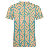 Leaf Pattern Cotton T-Shirt 6