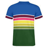 Color Palette Stripes Cotton T-shirt 55