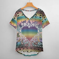 Hippie Faerie V-Neck T-Shirt